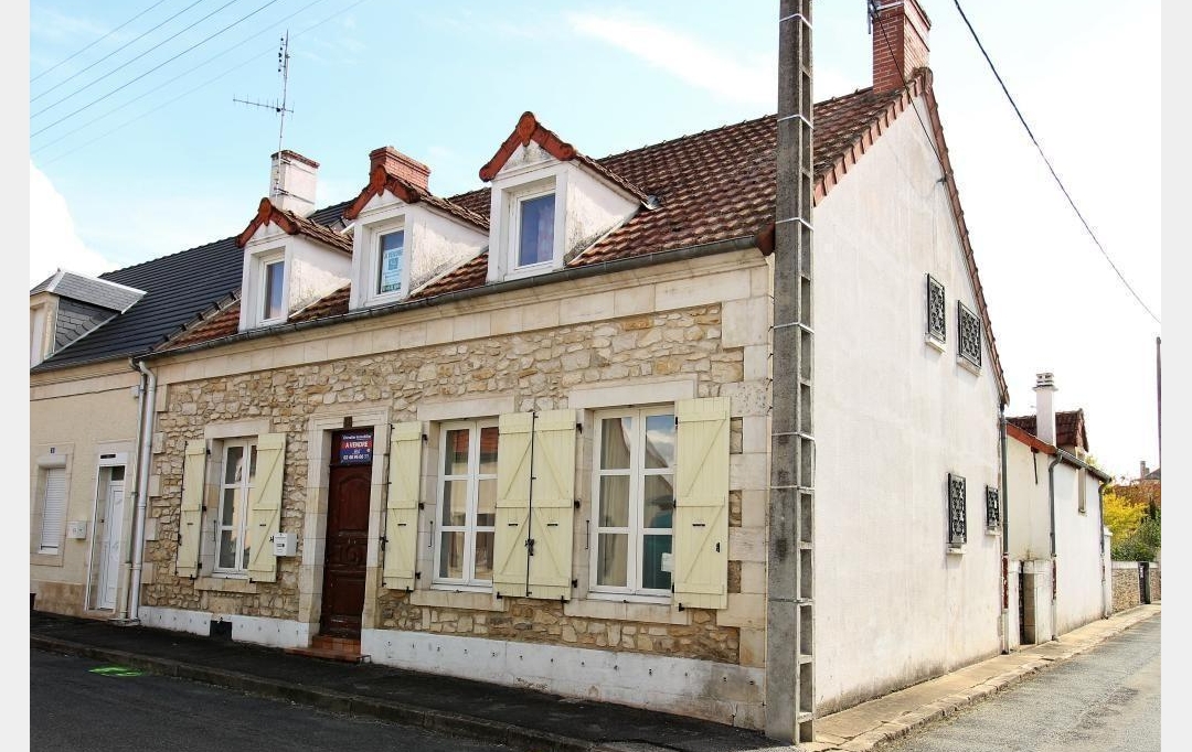 CHEVALIER IMMOBILIER : Maison / Villa | BRUERE-ALLICHAMPS (18200) | 139 m2 | 75 000 € 